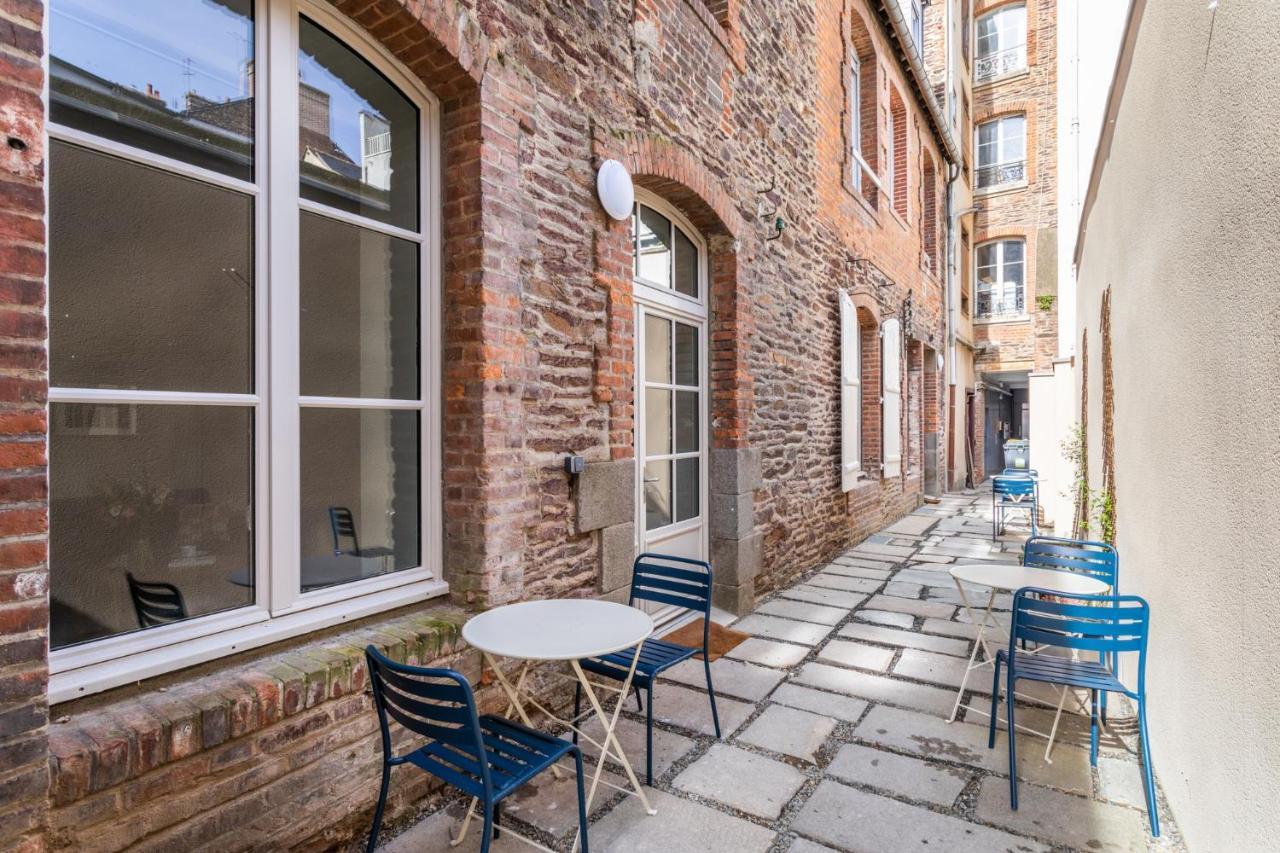 La Cour Des Carmelites 2 - Studio Calme En Centre-Ville Rennes Zewnętrze zdjęcie